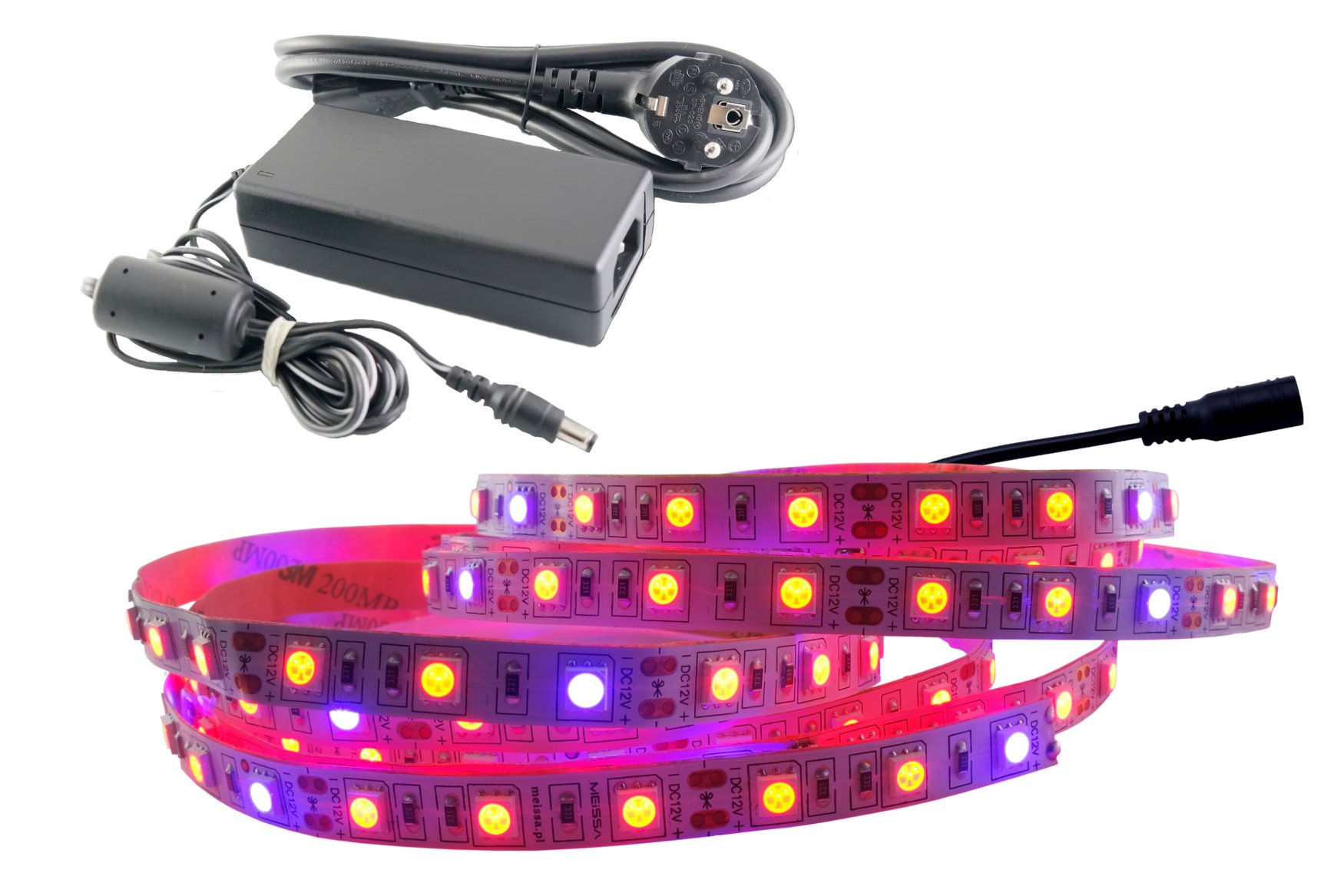 GROW LED pásik na pestovanie rastlín MEiSSA 72W